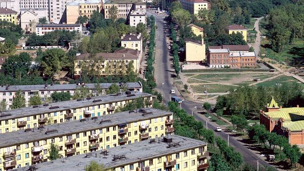 Панорама Хабаровска. Архивное фото