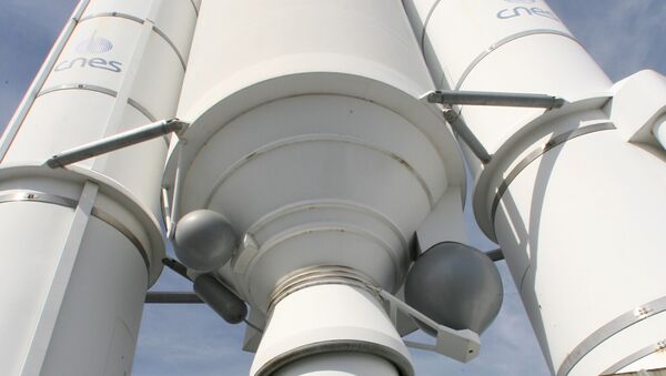 Ракетоноситель Ариан-5 (Ariane-5). Архивное фото