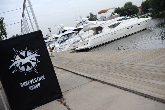 Международная выставка яхт на воде Буревестник Boat Show открылась в подмосковном Красногорске