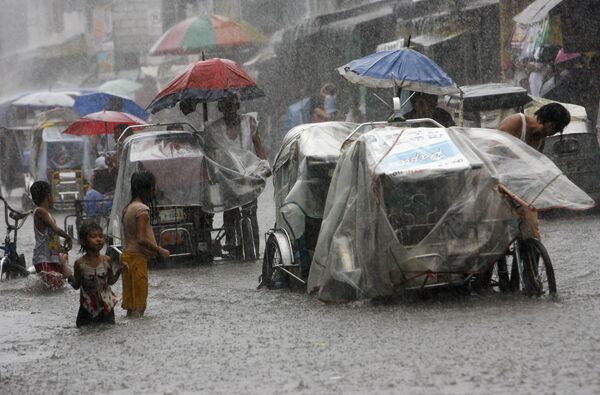 Сильные дожди в Филиппинах