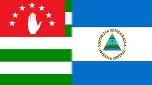 Никарагуа и Абхазия подписали заявление об установлении дипотношений