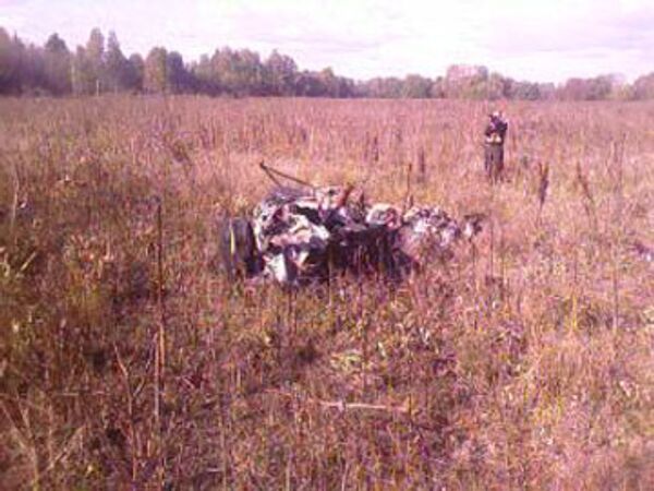 Крушение вертолета в Пермском крае 