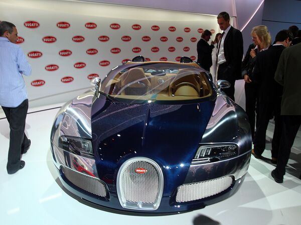 Новый Bugatti на Франкфуртском автосалоне