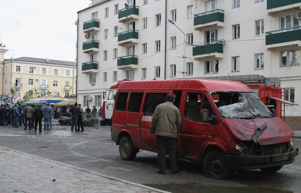 Пять человек пострадали при взрыве в Грозном