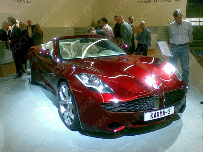 Концепт-кабриолет Karma-Sunset на Франкфуртском автосалоне Концепт-кабриолет Karma-Sunset на Франкфуртском автосалоне