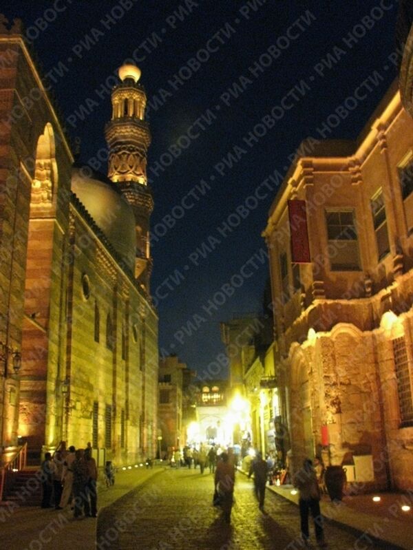 Улица халифа Аль-Муизза в Исламском Каире