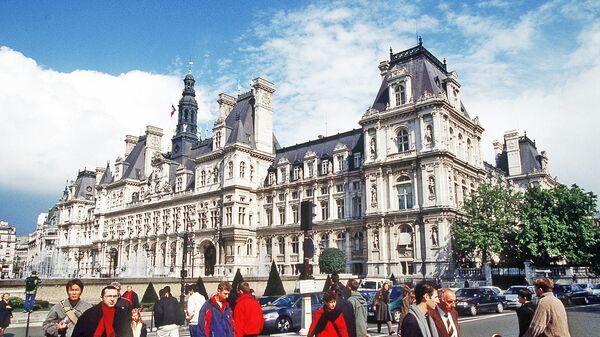 Здание парламента в Париже, архивное фото