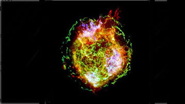 Ученые создали трехмерную компьютерную модель взрыва сверхновой звезды