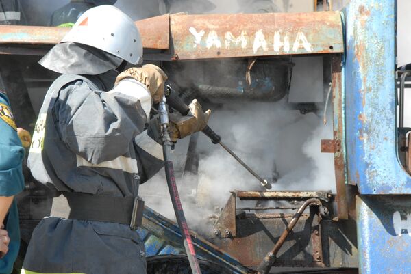 Высота пламени на месте взрыва газа на Ставрополье достигает 30 метров