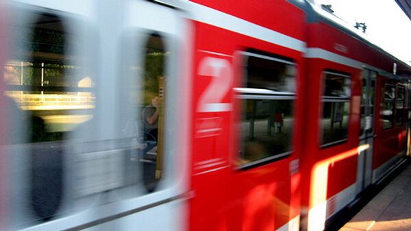 Вагон поезда во Франкфурте-на-Майне
