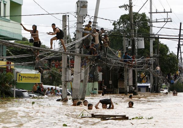 Мощное наводнение на Филиппинах