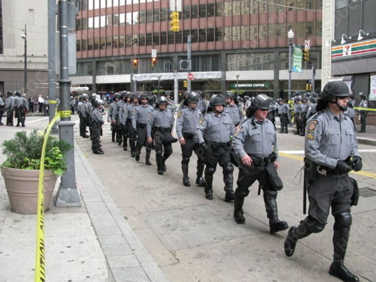 Питтсбург на осадном положении в дни G20