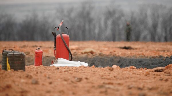 Мощный взрыв произошел на газопроводе в Ингушетии