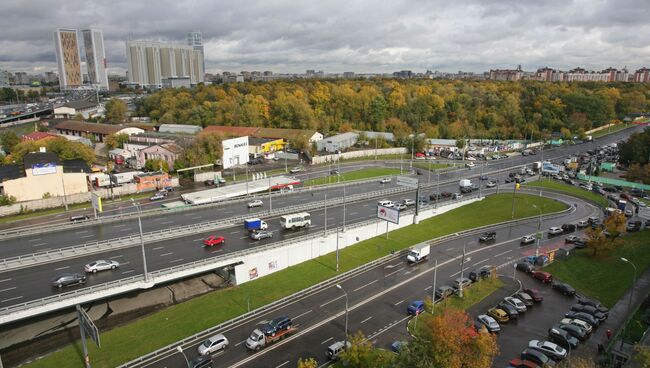 Третье транспортное кольцо в Москве. Архив