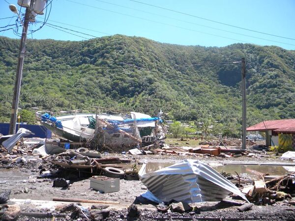 Последствия землетрясения и цунами в Тихом океане