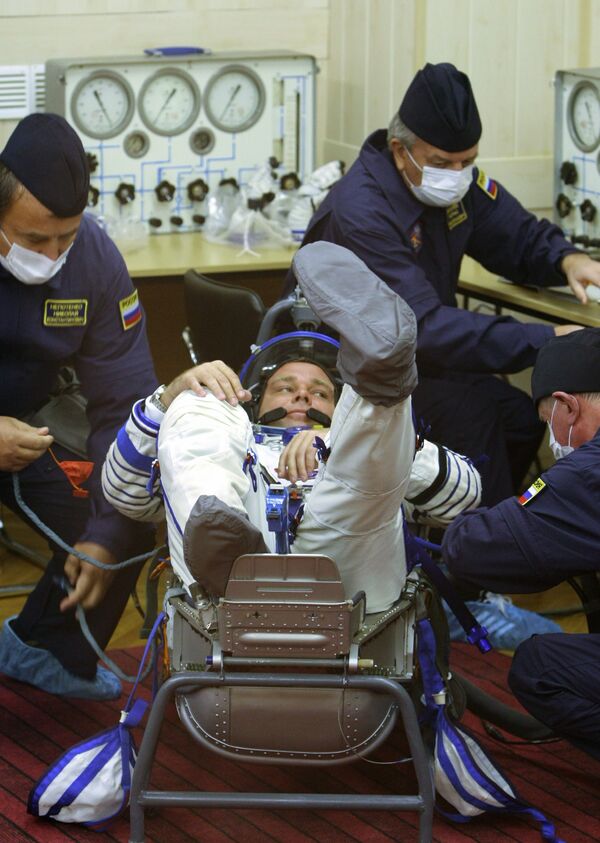 Экипаж очередной экспедиции на МКС готовится к старту с космодрома Байконур