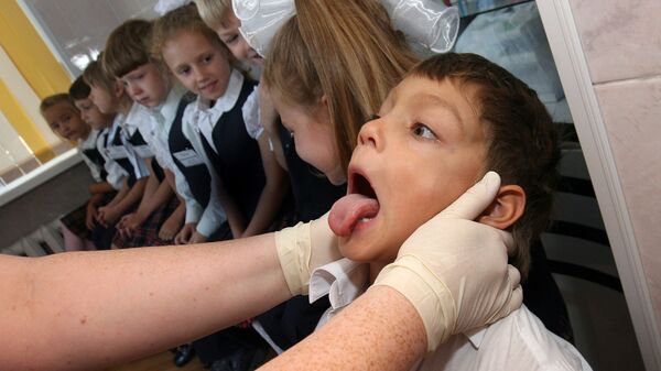 Вакцинация школьников от гриппа