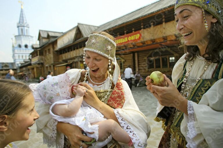 Прзднование Яблочного Спаса