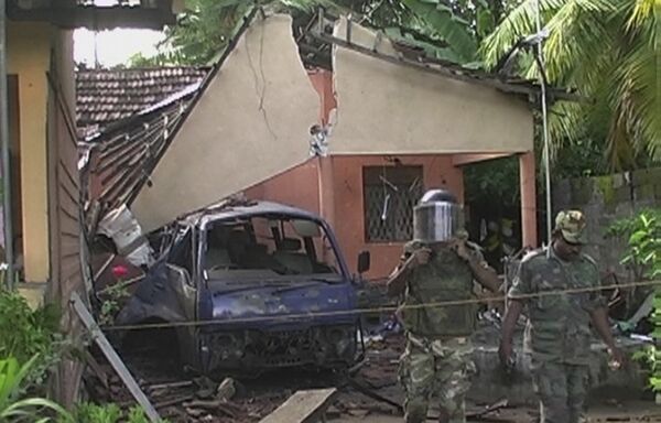 Взрыв произошел на северо-западе Шри-Ланки