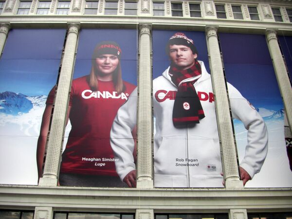 Первый магазин Olympic store в Ванкувере