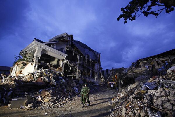 Последствия землетрясения у берегов Суматры 