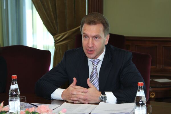 Первый вице-премьер РФ Игорь Шувалов провел встречу со старшим вице-президентом Рено Кристианом Эстэвом. Архив