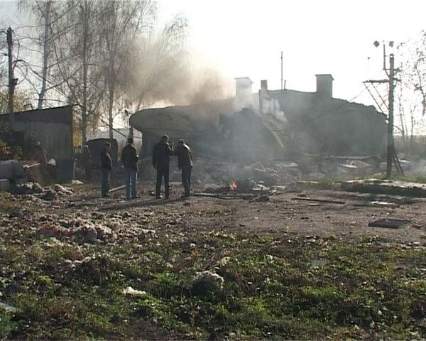 Взрыв на кемеровской канализационно-насосной станции