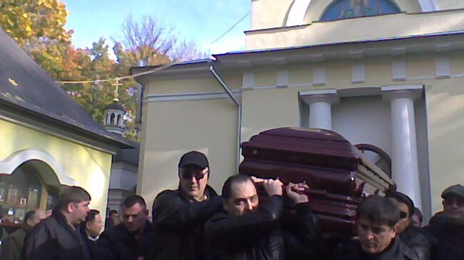 Похороны предпринимателя Вячеслава Иванькова