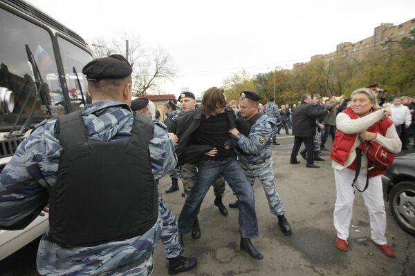 Задержание журналистов, освещавших ситуацию вокруг Черкизовского рынка