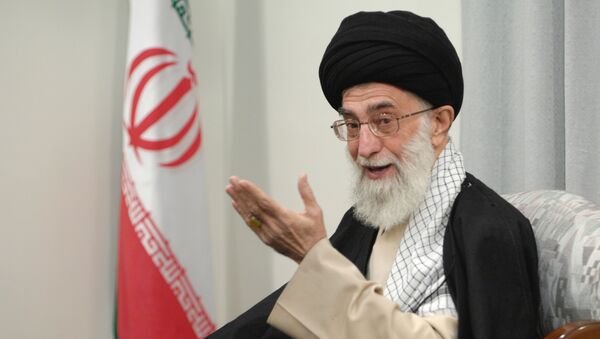 Духовный лидер Ирана аятолла Сейед Али Хаменеи