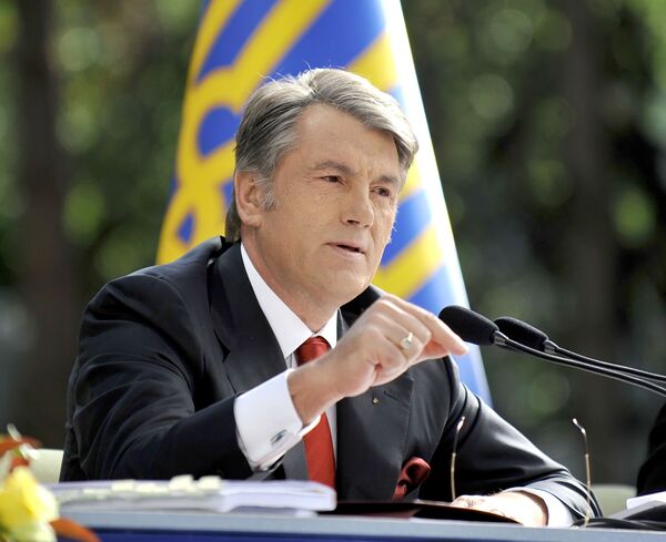 Нынешний президент Украины Виктор Ющенко