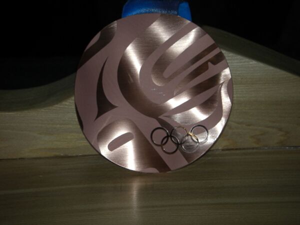 Бронзовая олимпийская медаль Игр-2010