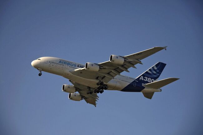 Пассажирский лайнер Airbus A380