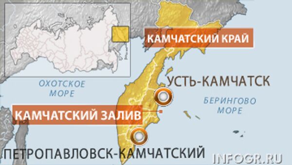 Второе за сутки землетрясение произошло у побережья Камчатки