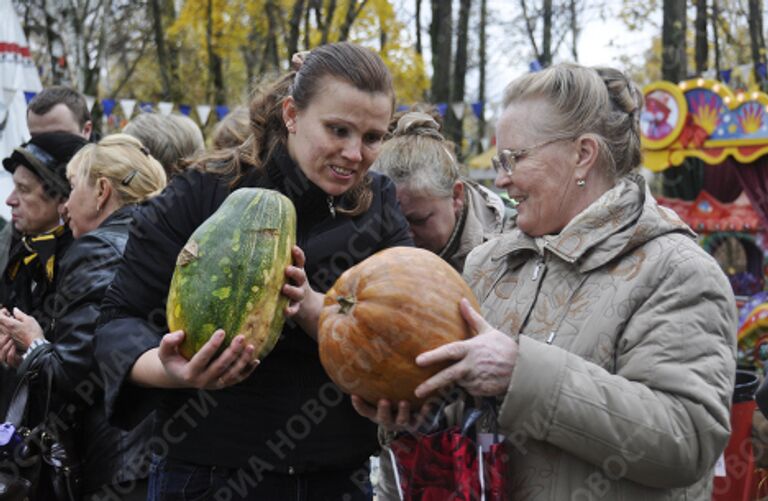 Тыквенный праздник в городе Мытищи