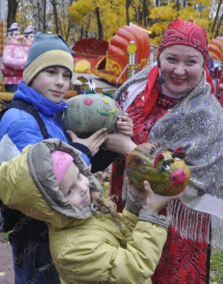 Тыквенный праздник в городе Мытищи