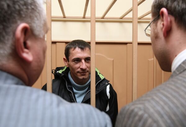 Заместитель главы МВД Бурятии Андрей Шурупов в Басманном суде Москвы