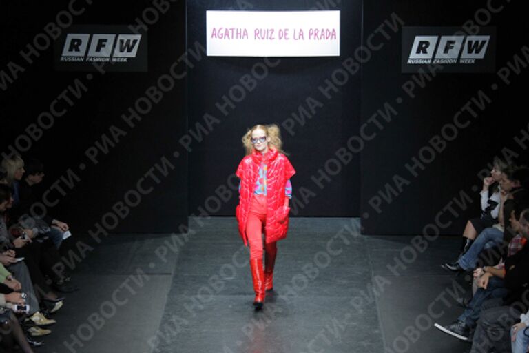 Показ коллекции Agatha Ruiz de la Prada в рамках Russian Fashion Week