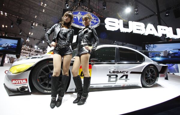 Subaru Legacy B4 на автосалоне в Токио