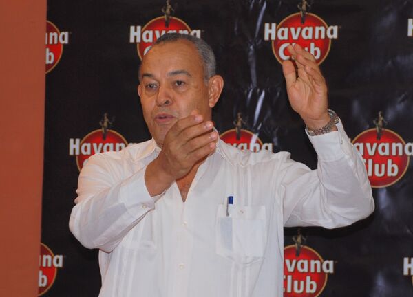 Вице-президент компании Cuba Ron Хуан Гонсалес