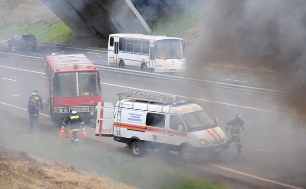 Автобус врезался в столб в Нижнем Новгороде, пострадали 7 человек