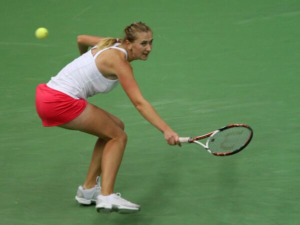 Белорусская теннисистка Ольга Говорцова