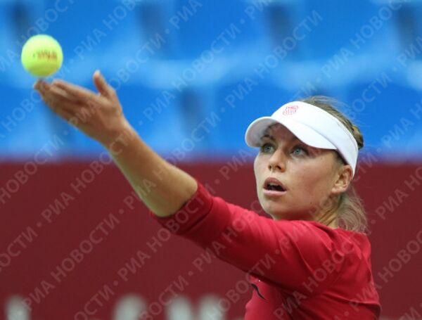 Российская теннисистка Вера Звонарева