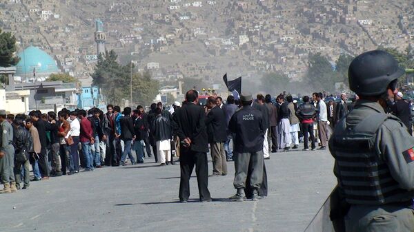 Антинатовская демонстрация в Кабуле. Архив