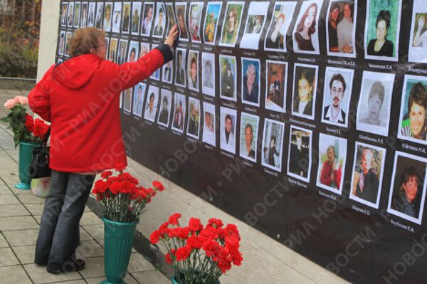 День памяти по погибшим в Театральном центре на Дубровке