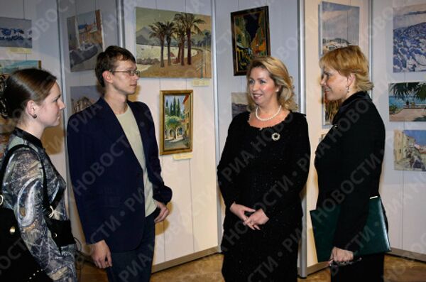 Супруга президента РФ Светлана Медведева во время праздничного вечера Музыка и живопись… Artmix