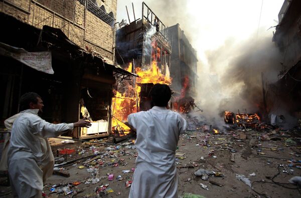 Взрыв на северо-западе Пакистана