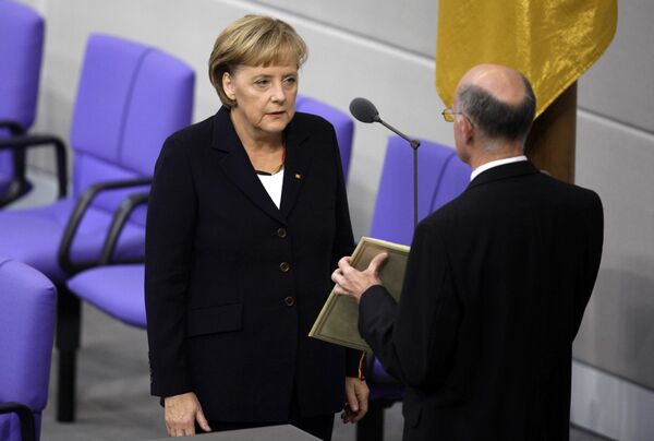 Ангела Меркель избрана канцлером Германии на второй срок