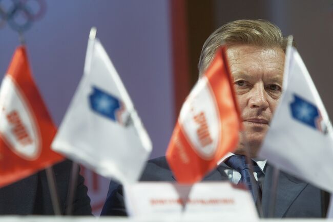 Президент Олимпийского комитета России Леонид Тягачев