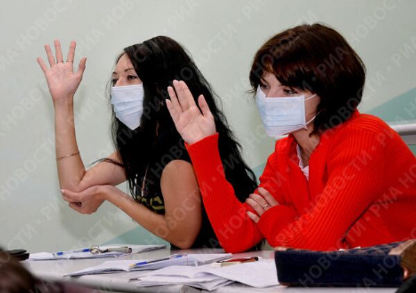 Профилактика гриппа во Владивостокском государственном университете экономики и сервиса